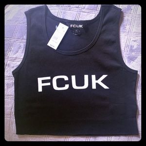 French Connection crop tank